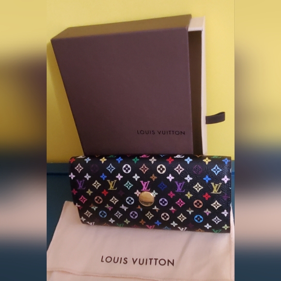 Louis vuitton Murakami multicolor  Sarah wallet - Picture 1 of 16